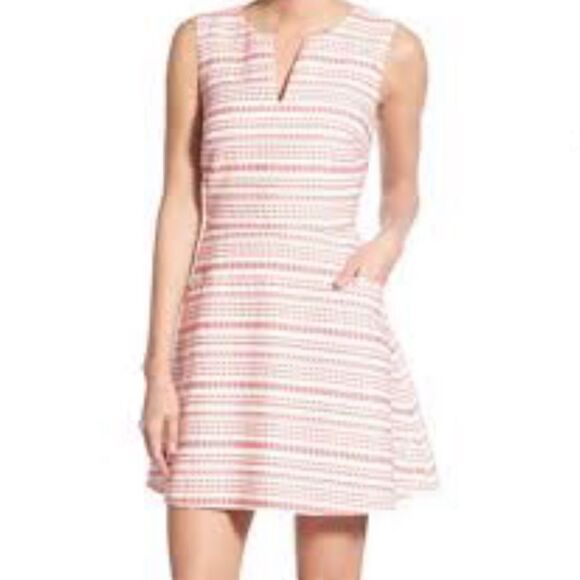 Cupcakes and Cashmere Jacquard Knit A Line Dress - Picture 1 of 15